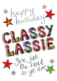 Classy Lassie Card