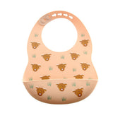 Highland Cow Silicone Bib