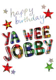 Ya Wee Jobby Card
