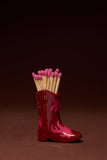 Cowboy Boot Match Holder- Red & Pink