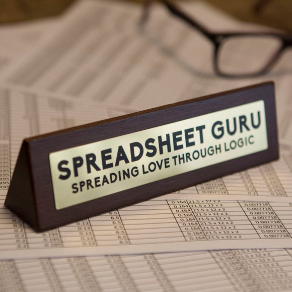 Spreadsheet Guru Sign