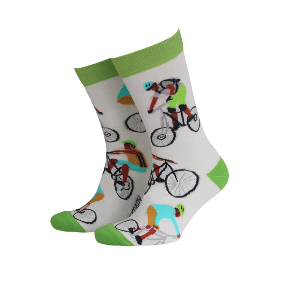 Men's Bamboo Socks - Mountain Bikes