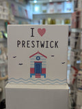 Prestwick Beach Hut Coaster