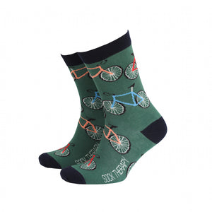 Men's Bamboo Socks - Bicycle