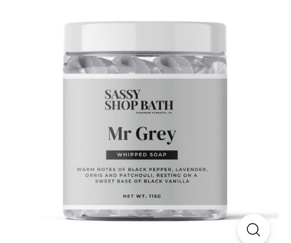 Whipped Soap - Mr Grey