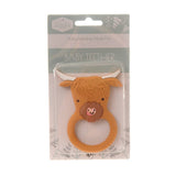 Highland Cow Silicone Teether