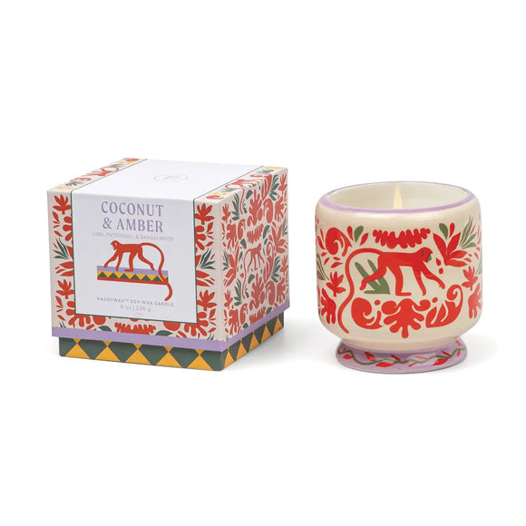 Candle - Coconut & Amber