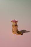 Cowboy Boot Match Holder - Gold