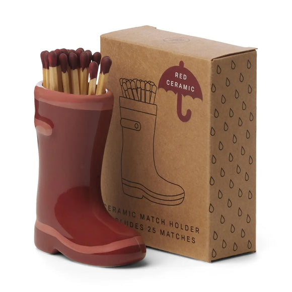 Welly Boot Matches Holder