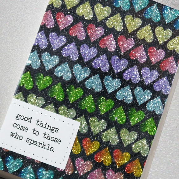 Good Things... Glitter Notebook