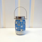 Glass Mosaic LED Jar