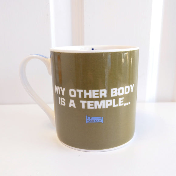 Body is a Temple Mug