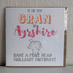 Gran Ayrshire Card