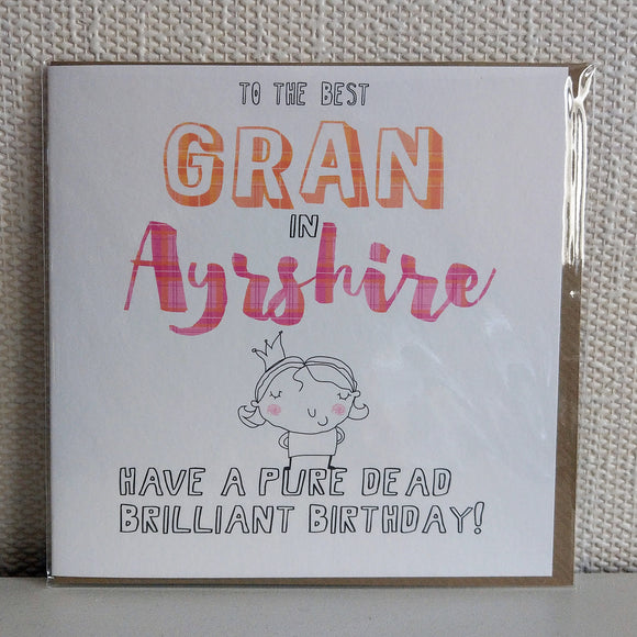 Gran Ayrshire Card