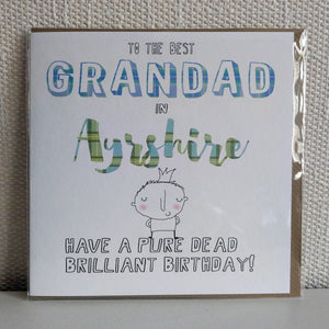 Grandad Ayrshire Card