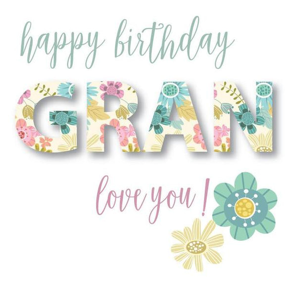 Gran Birthday Card
