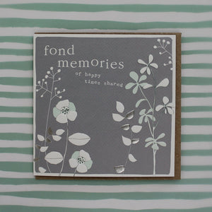 Fond Memories Card