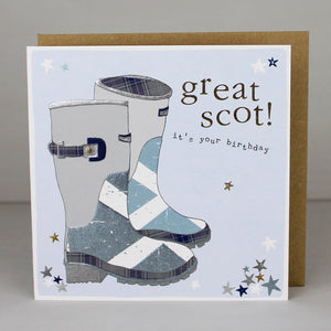 Great Scot Birthday Card