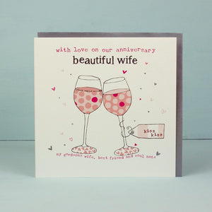 Wife Anniversary Card