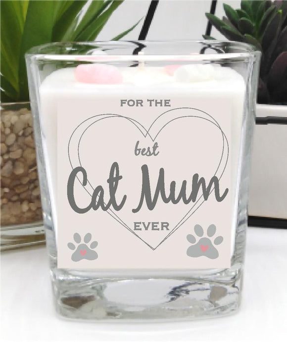 Best Cat Mum Candle