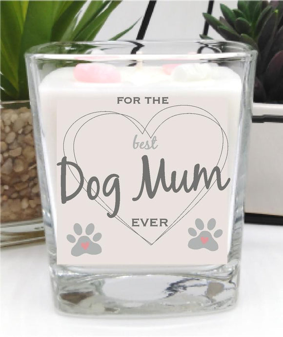 Best Dog Mum Candle