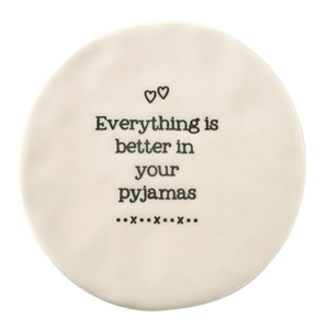 Ceramic Coaster - Pyjamas