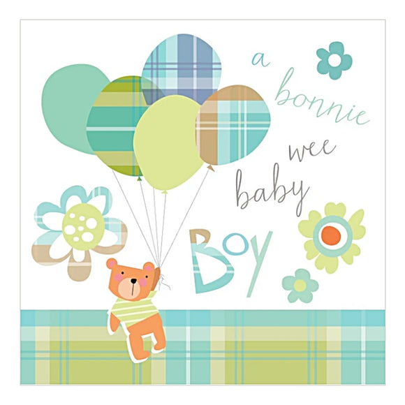 Bonnie Wee Baby Card
