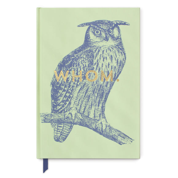 Whom Hardcover Notebook