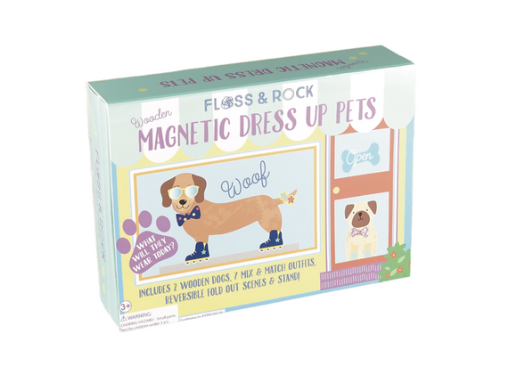 Wooden Magnetic Dress Up Pets