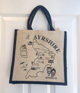 Ayrshire Map Bag