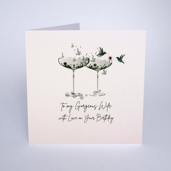 Gorgeous Wife Card