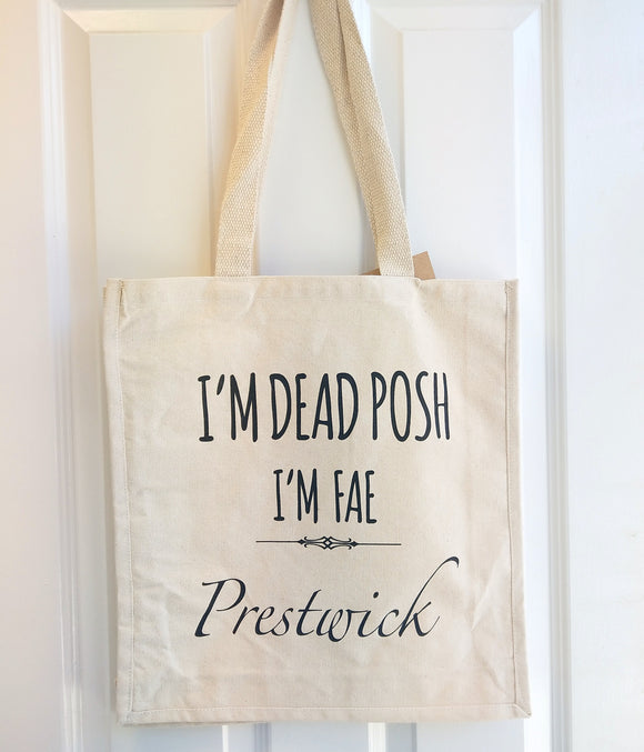 Dead Posh Prestwick Tote Bag