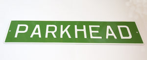 Parkhead Sign
