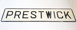 Prestwick Sign