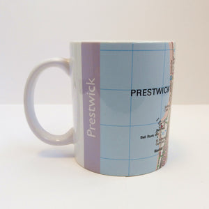 Prestwick Map Mug