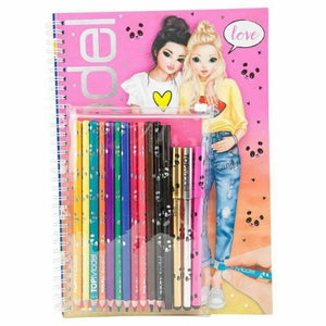 Colouring Book with Pencil Set
