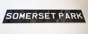 Somerset Park Sign