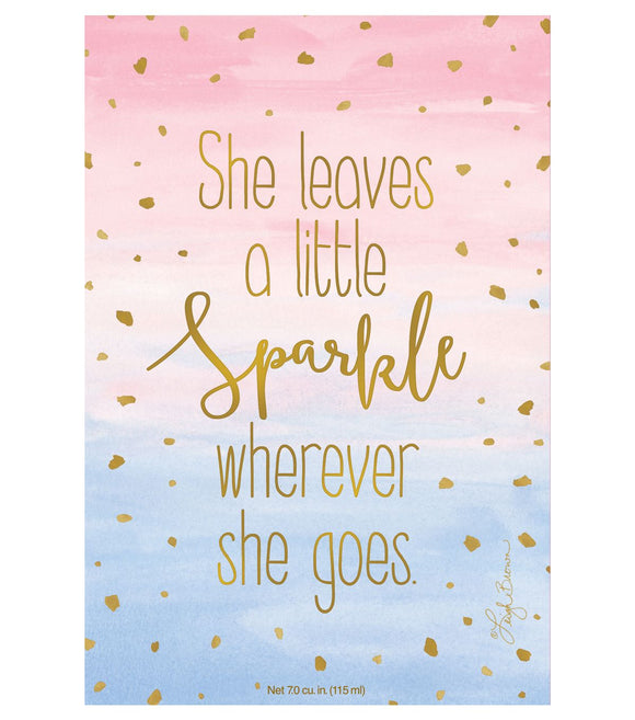 She Leaves a Little Sparkle...Scented Sachet